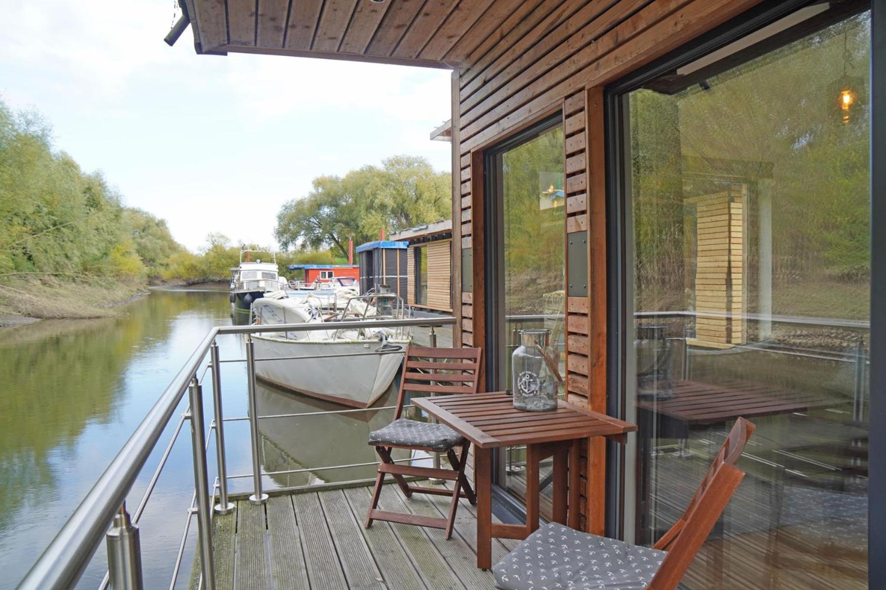 Hausboot Stoeckte Villa Winsen  Exterior photo