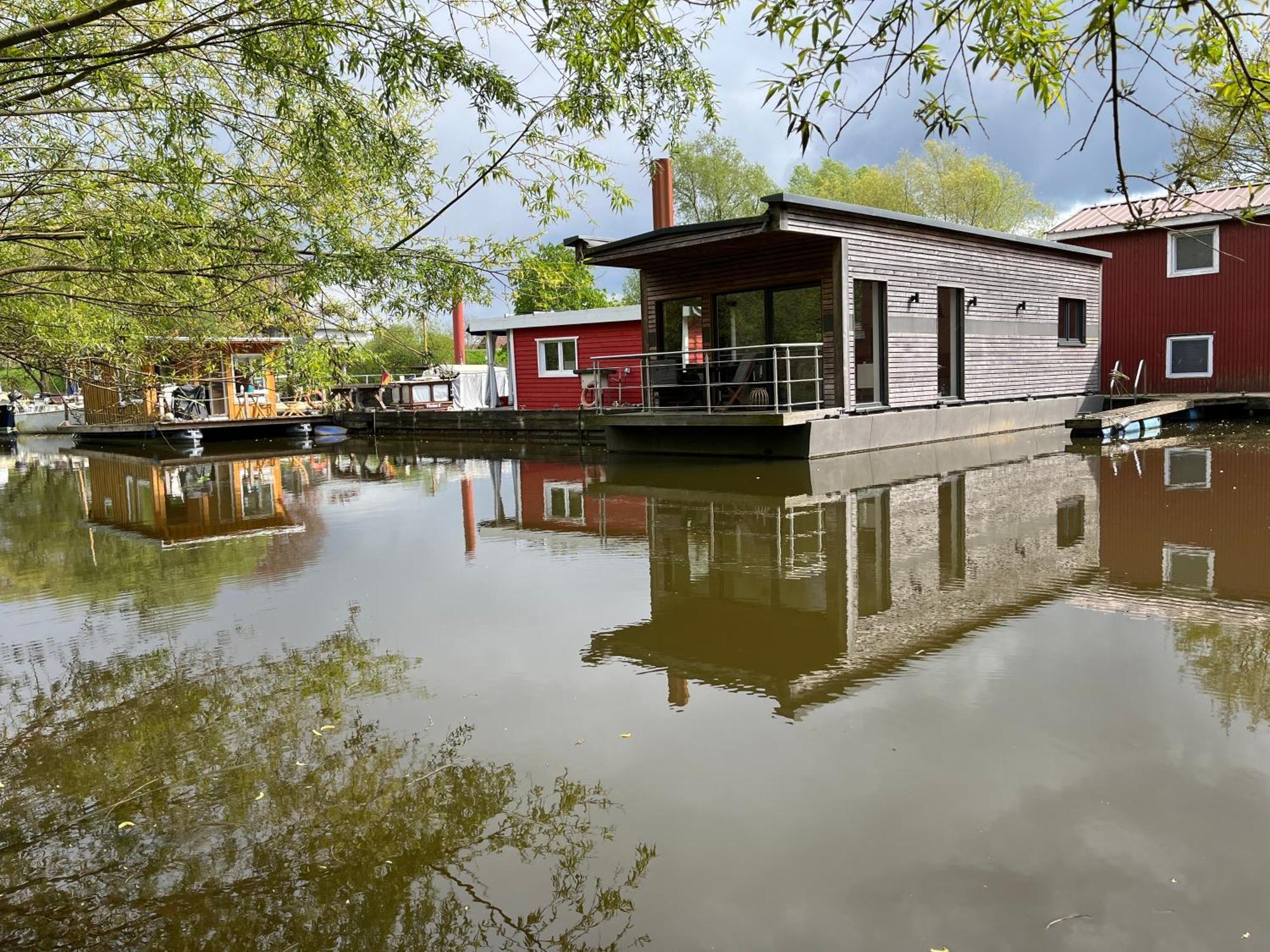 Hausboot Stoeckte Villa Winsen  Exterior photo